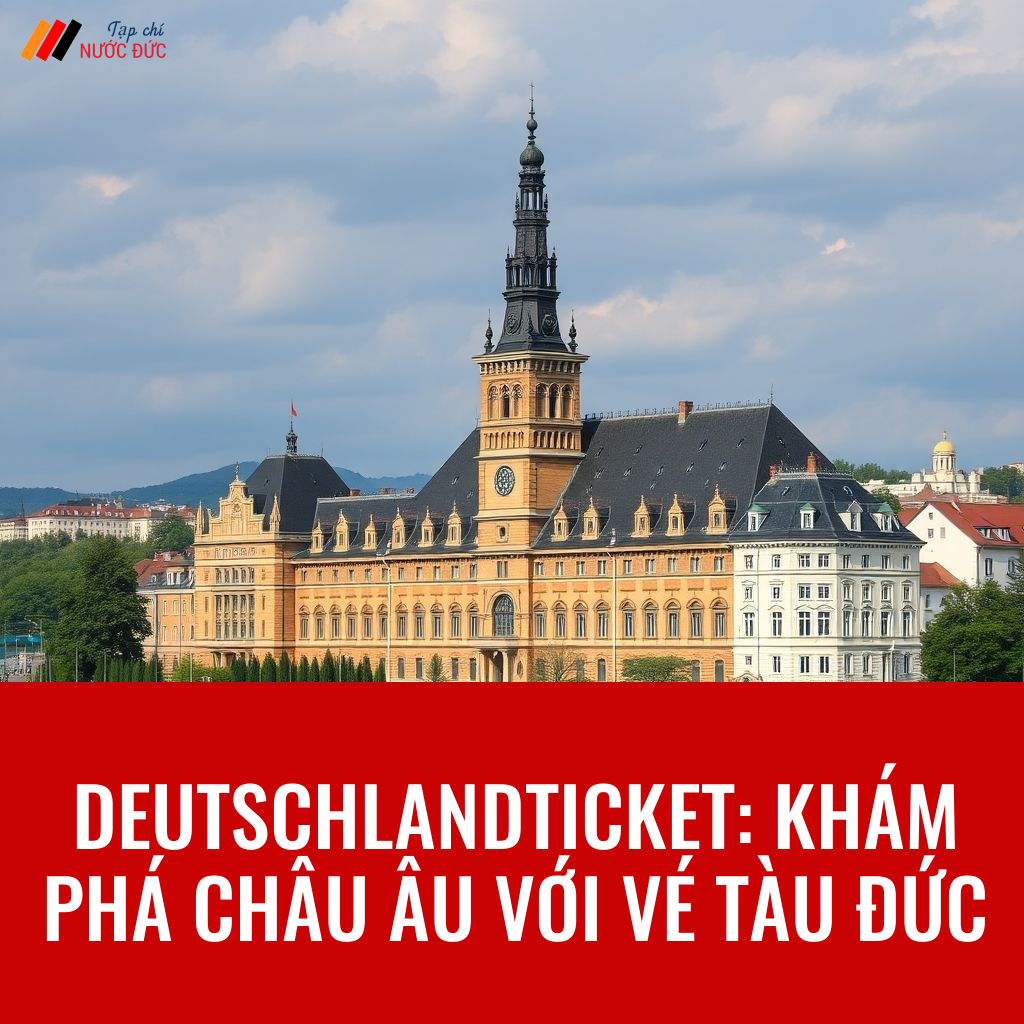 Deutschlandticket: Khám phá châu Âu với vé tàu Đức