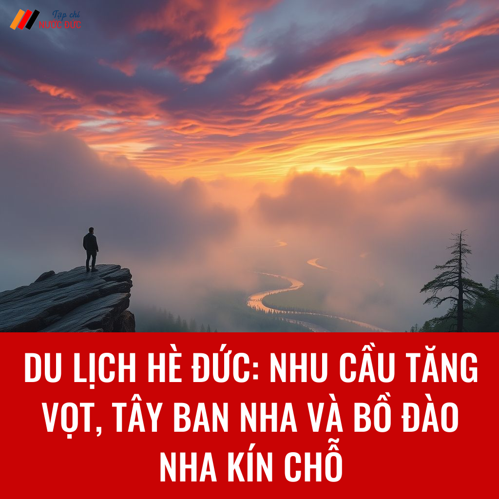 Du lịch hè Đức: Nhu cầu tăng vọt, Tây Ban Nha và Bồ Đào Nha kín chỗ