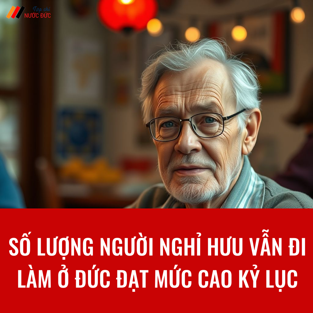 Số lượng người nghỉ hưu vẫn đi làm ở Đức đạt mức cao kỷ lục