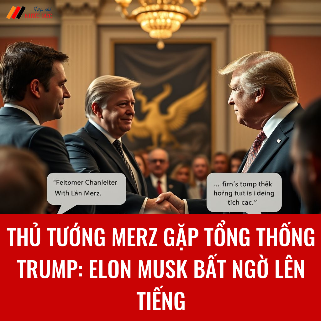 Thủ tướng Merz gặp Tổng thống Trump: Elon Musk bất ngờ lên tiếng