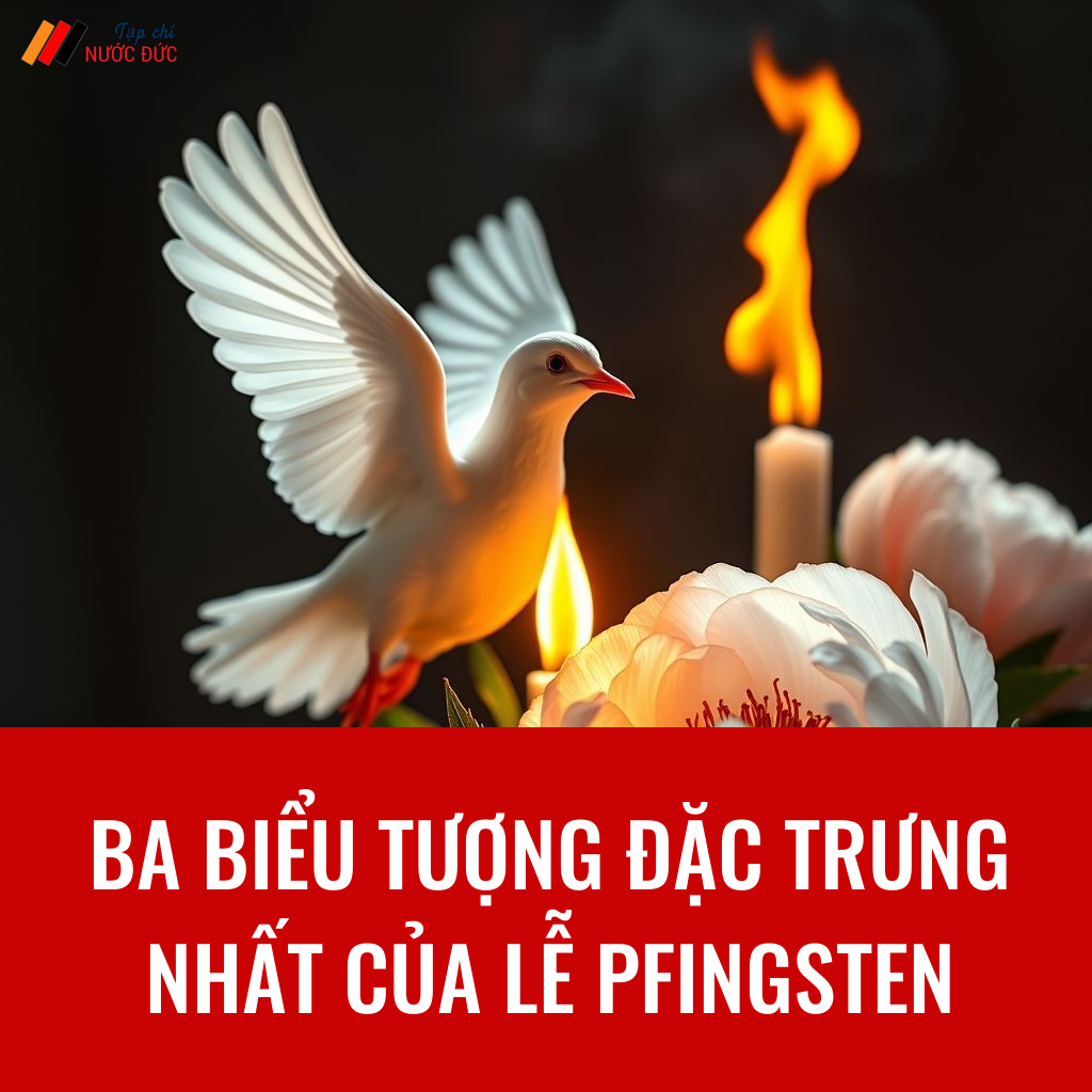 Ba biểu tượng đặc trưng nhất của lễ Pfingsten