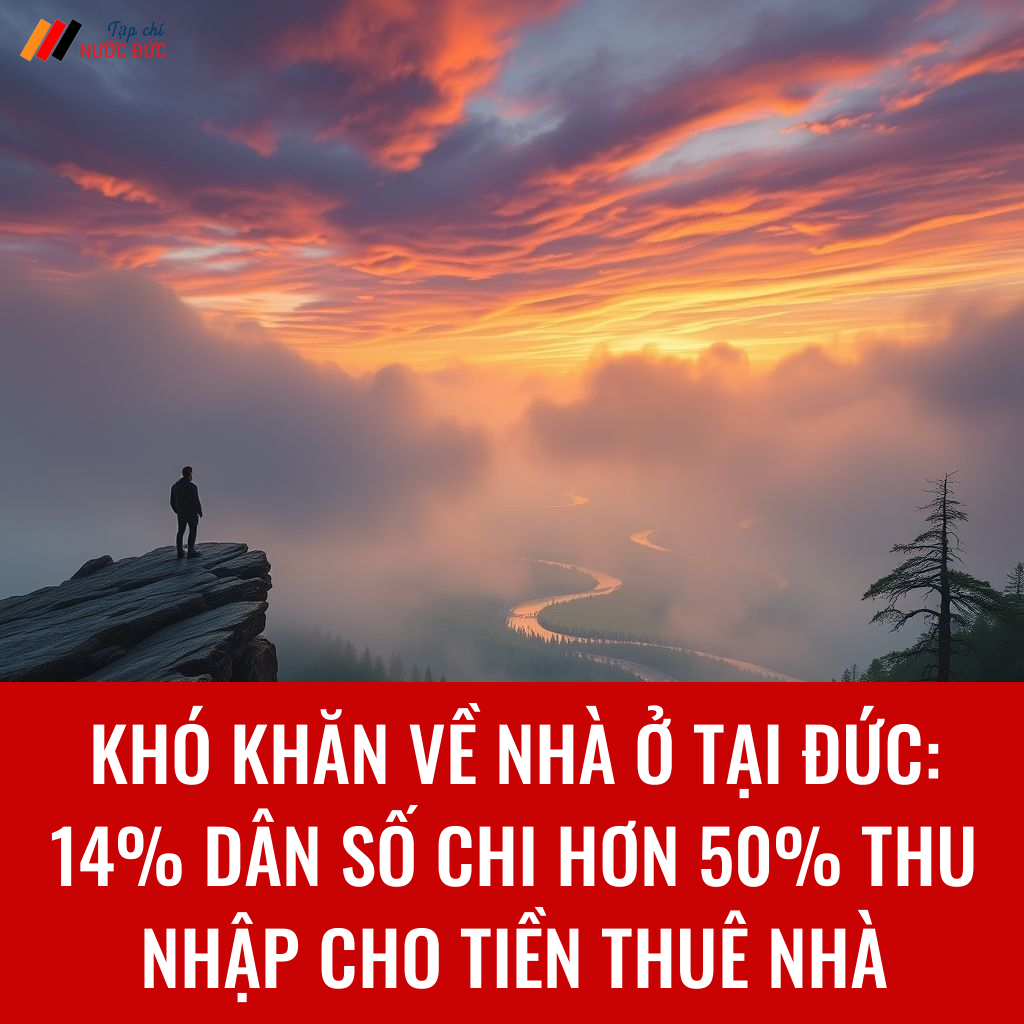 Khó khăn về nhà ở tại Đức: 14% dân số chi hơn 50% thu nhập cho tiền thuê nhà