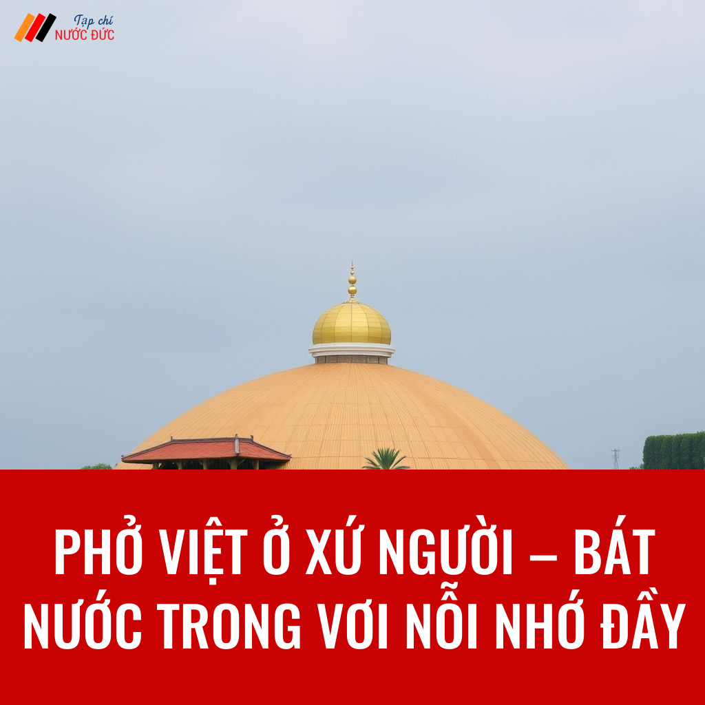 Phở Việt ở xứ người – Bát nước trong vơi nỗi nhớ đầy