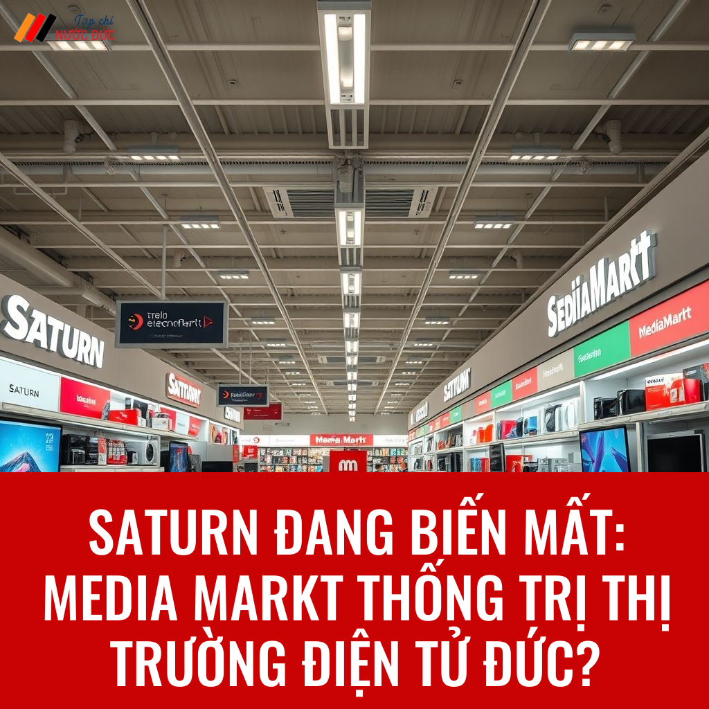 Saturn Đang Biến Mất: Media Markt Thống Trị Thị Trường Điện Tử Đức?