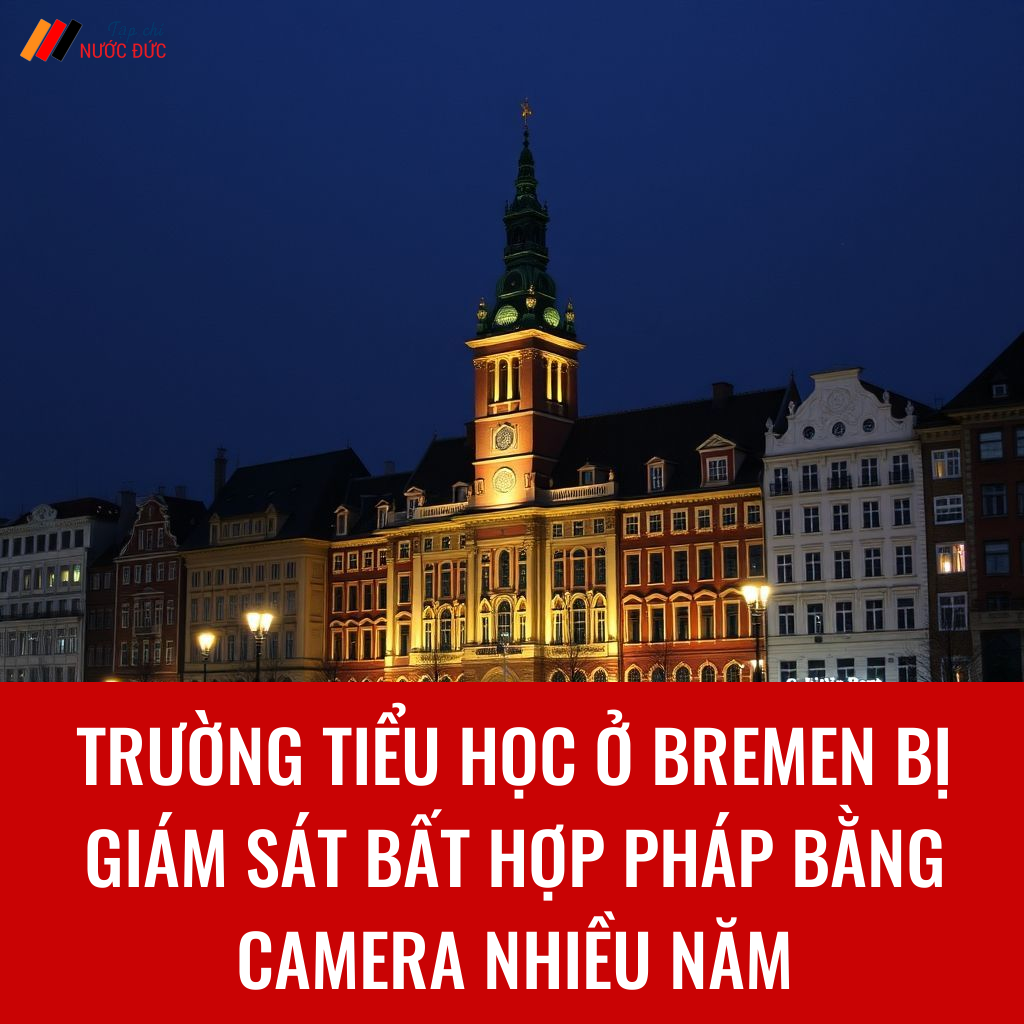 Trường tiểu học ở Bremen bị giám sát bất hợp pháp bằng camera nhiều năm