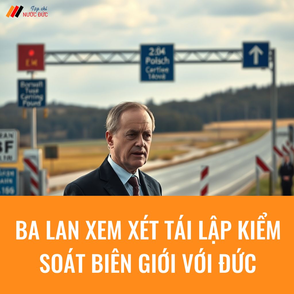 Ba Lan xem xét tái lập kiểm soát biên giới với Đức
