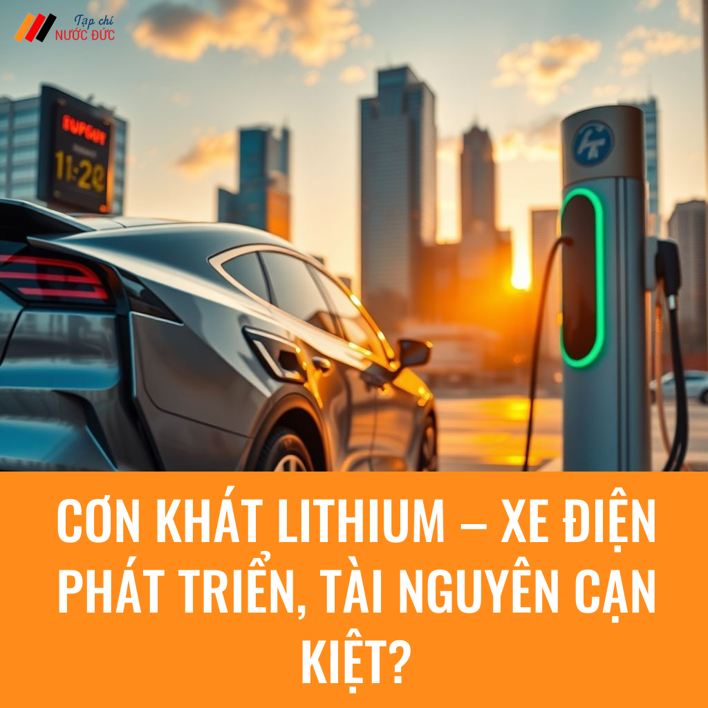 Cơn khát lithium – Xe điện phát triển, tài nguyên cạn kiệt?