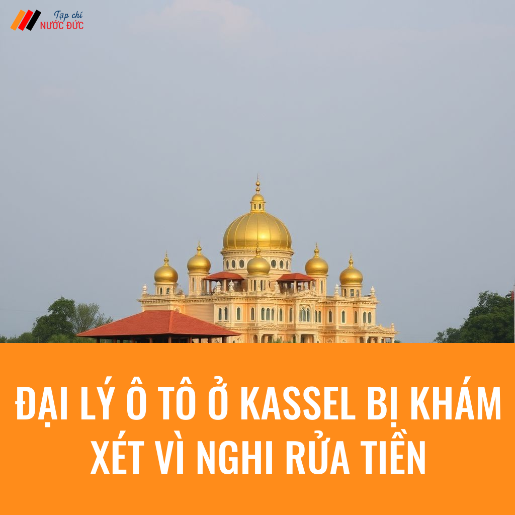 Đại lý ô tô ở Kassel bị khám xét vì nghi rửa tiền