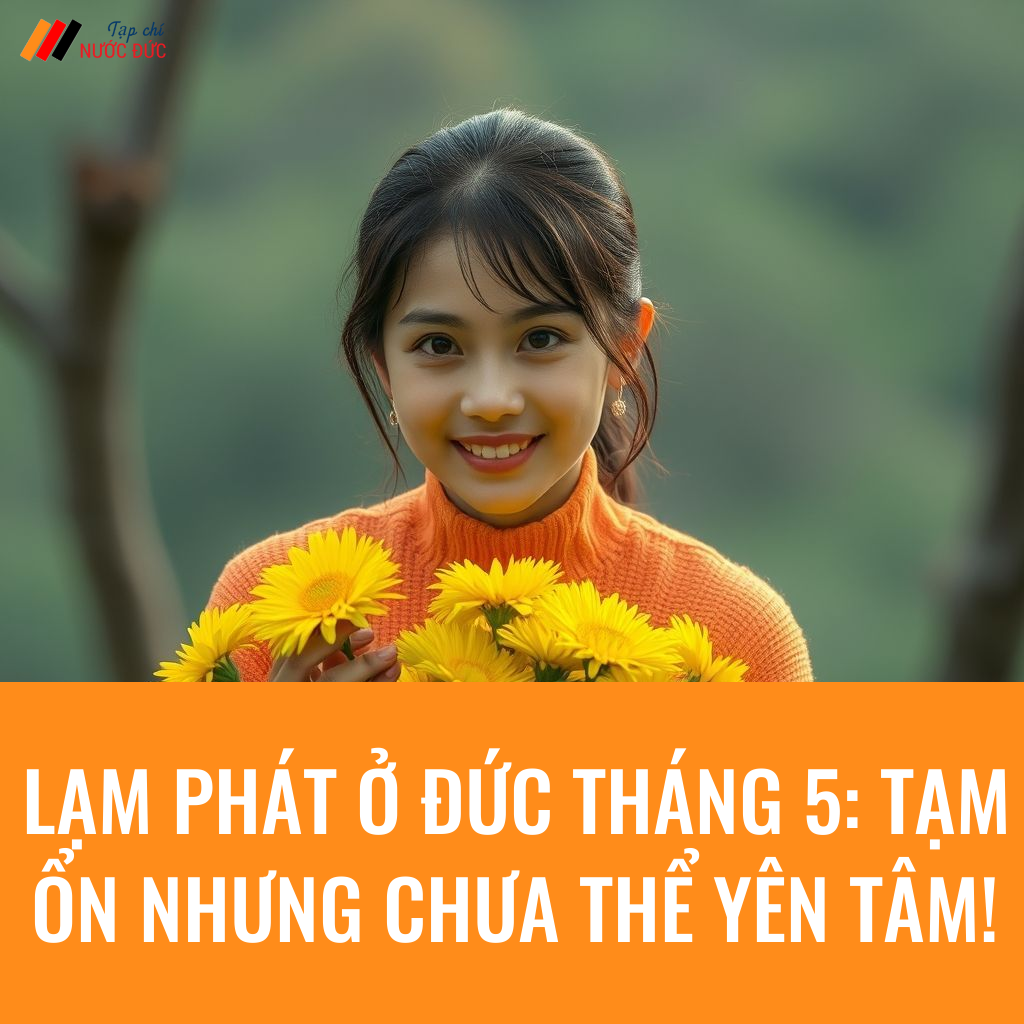 Lạm phát ở Đức tháng 5: Tạm ổn nhưng chưa thể yên tâm!