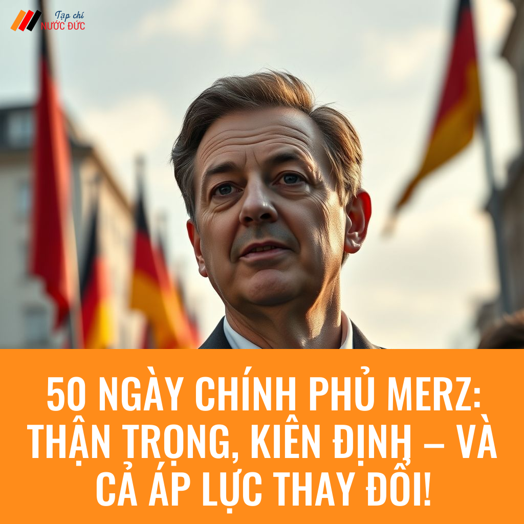 50 ngày chính phủ Merz: Thận trọng, kiên định – và cả áp lực thay đổi!