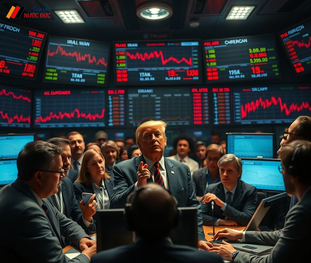 Trump dọa can thiệp vào chiến tranh Iran – Thị trường tài chính rúng động!