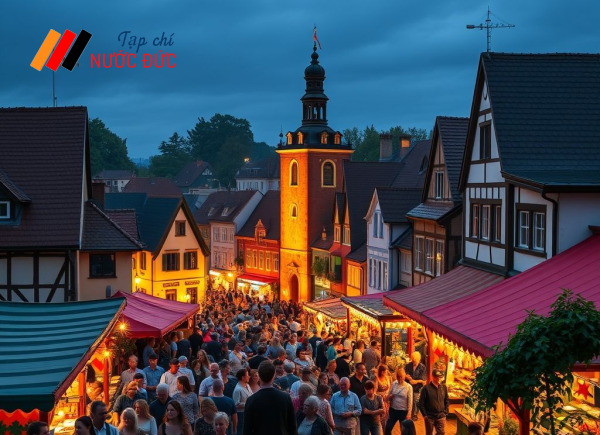 Lễ hội âm nhạc dân gian lớn nhất nước Đức Rudolstadt-Festival 2025 rộn ràng khởi động