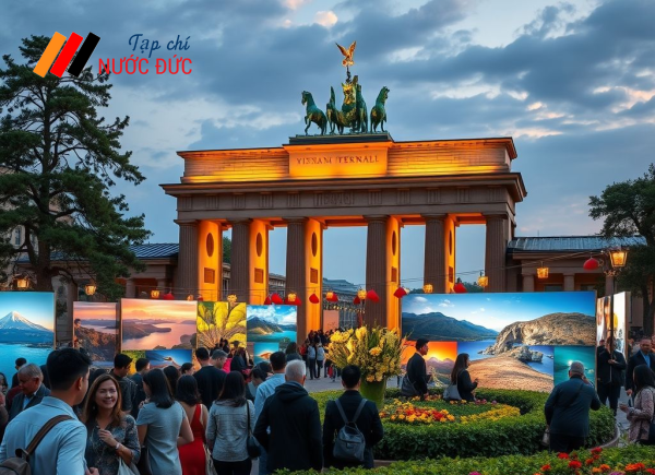 Triển lãm ảnh Việt Nam tại vườn Thế giới ở Berlin