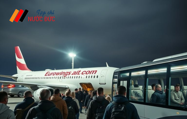 Hành trình cay đắng của chuyến bay Eurowings từ Mallorca