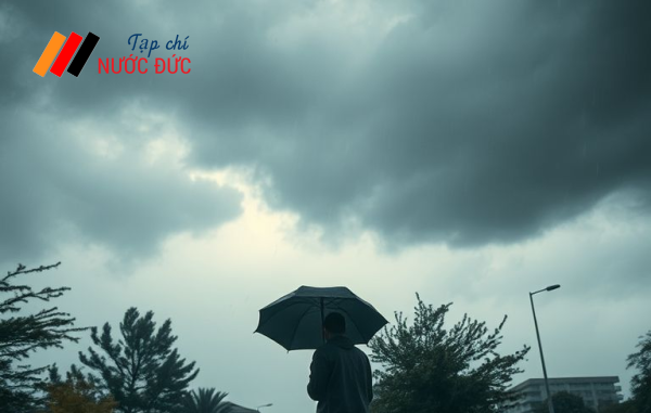 Bão mùa thu đầu tiên mang tên Zack ập đến đức