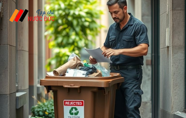 Thùng rác hữu cơ sẽ bị kiểm tra nghiêm ngặt từ tuần tới