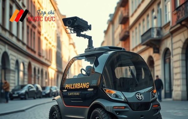 Heidelberg ra mắt xe quét thông minh săn lùng xe đỗ trái phép