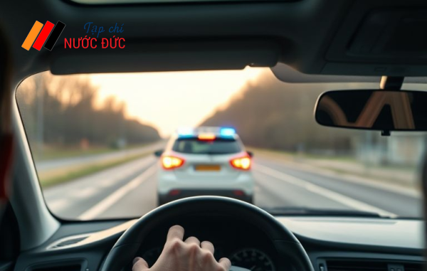 Khi cảnh sát Đức yêu cầu dừng xe: Những điều cần biết