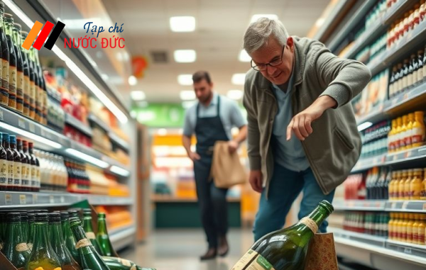 Làm vỡ đồ trong siêu thị ở Đức: Quyền và trách nhiệm của khách hàng