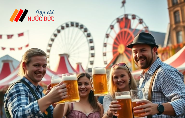 Oktoberfest ở Munich: Lễ hội bia tưng bừng
