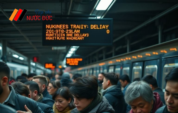 Tỷ lệ đúng giờ của tàu đường dài năm 2024 đạt mức thấp nhất trong 21 năm