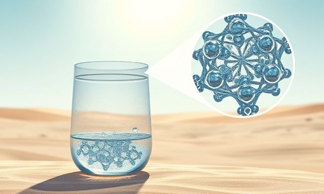 Giải Nobel hóa học 2025 vinh danh công nghệ khai thác nước từ không khí sa mạc