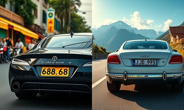 Biển số xe ở Việt Nam và Đức: giữa phong thủy và dấu ấn cá nhân
