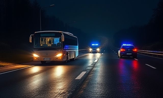 Vụ cướp có vũ trang nhắm vào xe khách du lịch trên cao tốc ở Bayern