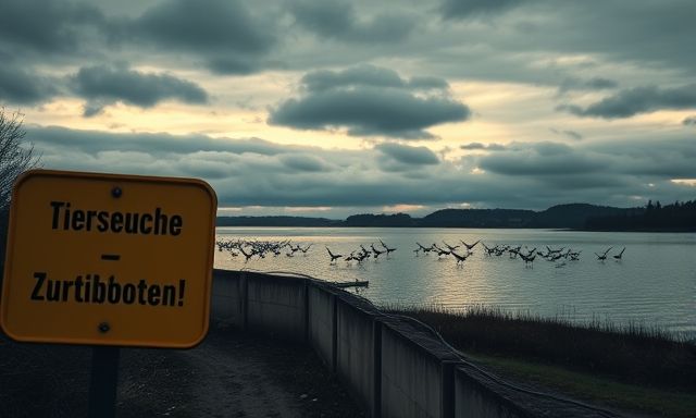 Dịch cúm gia cầm H5N1 bùng phát tại hồ chứa Kelbra của Đức, hàng trăm con sếu chết