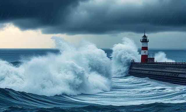 Bão Joshua gây thiệt hại trên diện rộng ở Đức, giao thông tại Biển Bắc và Baltic bị đình trệ