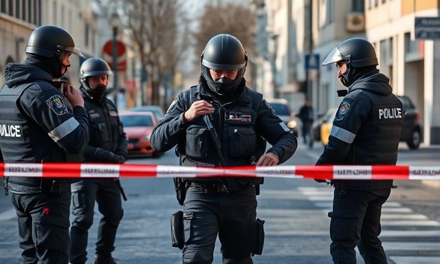 Bielefeld: Cảnh sát bắn bị thương người đàn ông dùng lựu đạn đe dọa trong nhà hàng