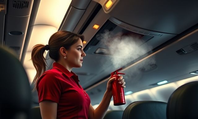 Chuyến bay của Air China hạ cánh khẩn cấp vì pin sạc dự phòng bốc cháy