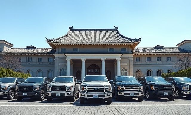 Nhật Bản mua 100 xe bán tải Ford F-150 trong chuyến thăm của Tổng thống Trump