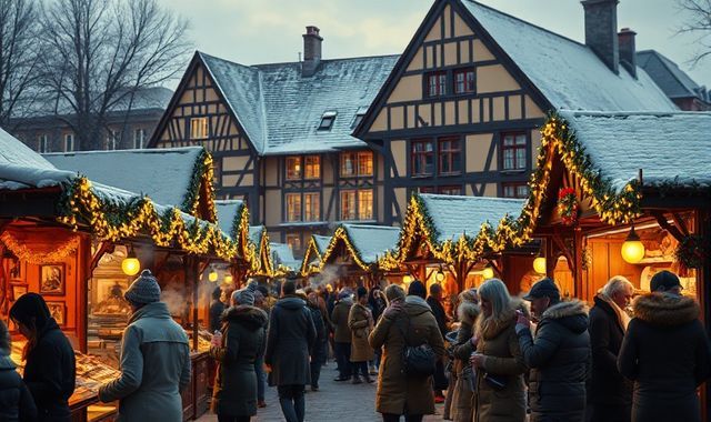 Mùa chợ giáng sinh 2025 tại Đức: không khí lễ hội trên khắp cả nước