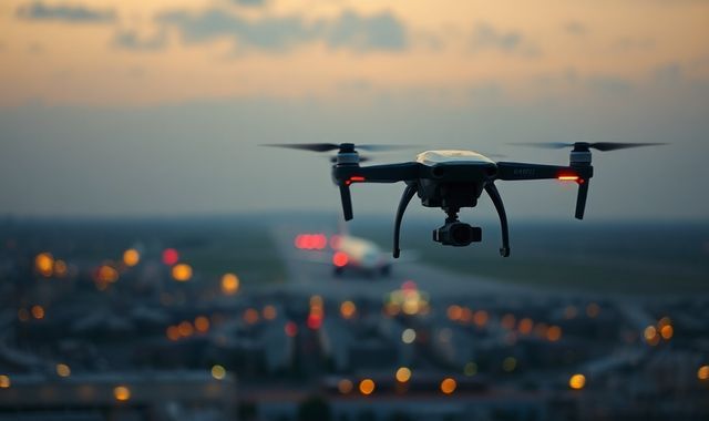 Máy bay không người lái gây gián đoạn hoạt động tại sân bay Hannover