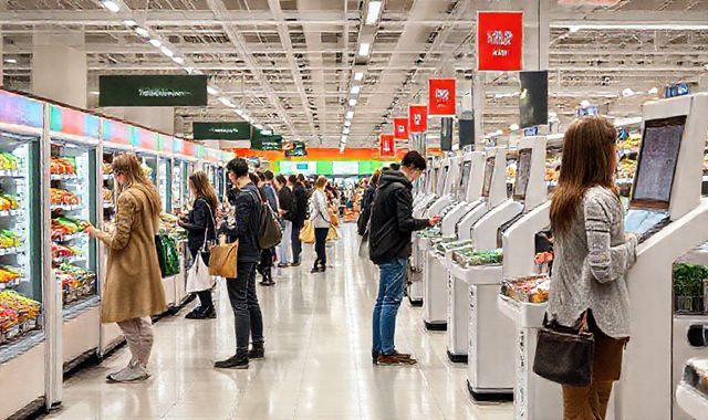 Quầy tự thanh toán tại Đức tăng vọt do thiếu hụt nhân viên ngành bán lẻ