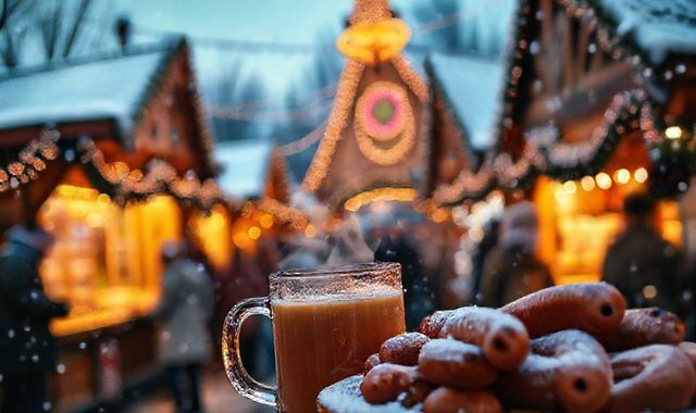 Ẩm thực chợ Giáng sinh Đức: hương vị không thể thiếu của mùa lễ hội