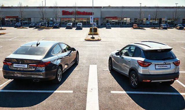 Quy tắc giao thông tại bãi đỗ xe ở Đức: không phải lúc nào bên phải cũng được ưu tiên