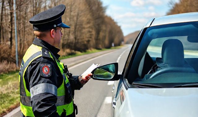 Hướng dẫn chi tiết khi bị cảnh sát giao thông dừng xe ở Đức