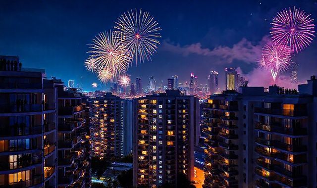 Bắn pháo hoa từ ban công tại Đức: Thói quen tiềm ẩn rủi ro và mức phạt nghiêm khắc