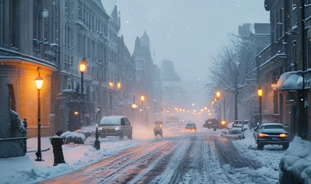 Bão tuyết và băng giá bao trùm nước Đức: Nguy cơ trơn trượt và ùn tắc giao thông leo thang