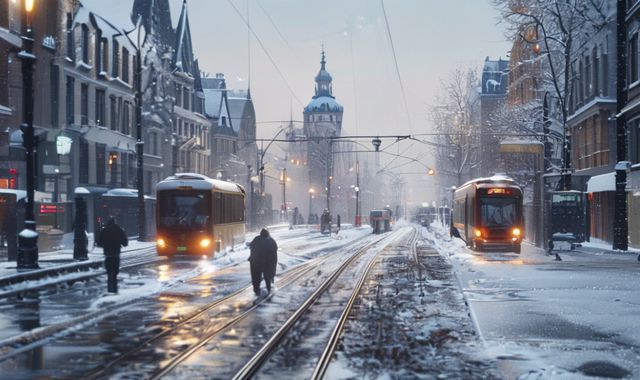 Thử thách đầu tuần ở Đức: Rét đậm và đình công giao thông