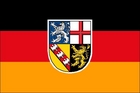 Saarland Flagge